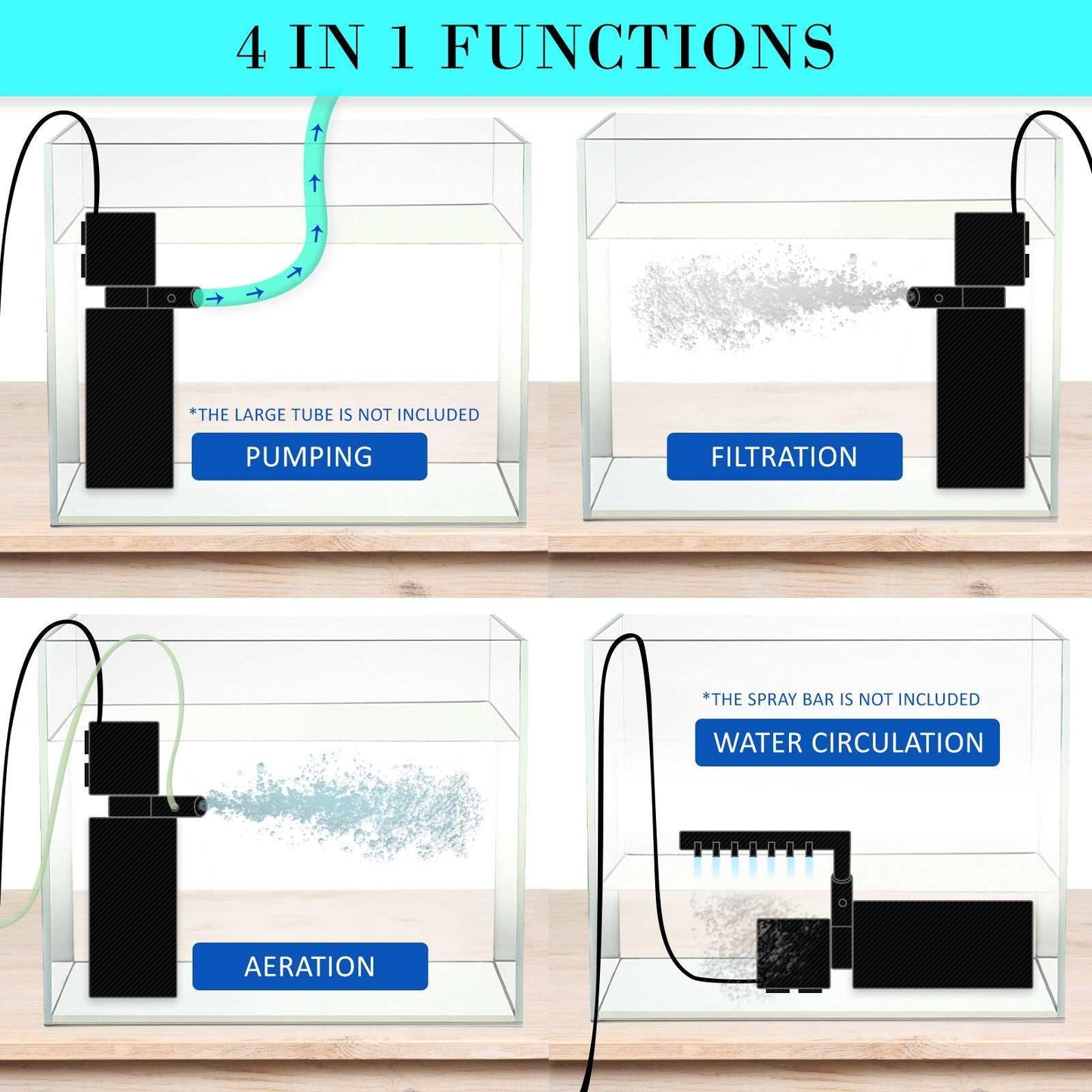 Aquarium Submersible Filter