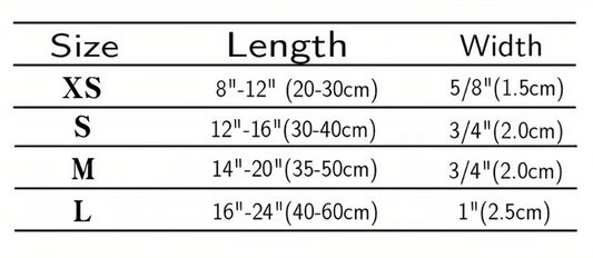 Dark Brown Durable Dog Collar with Metal Buckle – Adjustable Nylon Pet Collar for Small to Large Dogs size XS