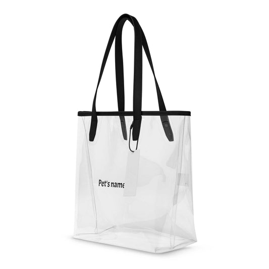 Clear tote bag