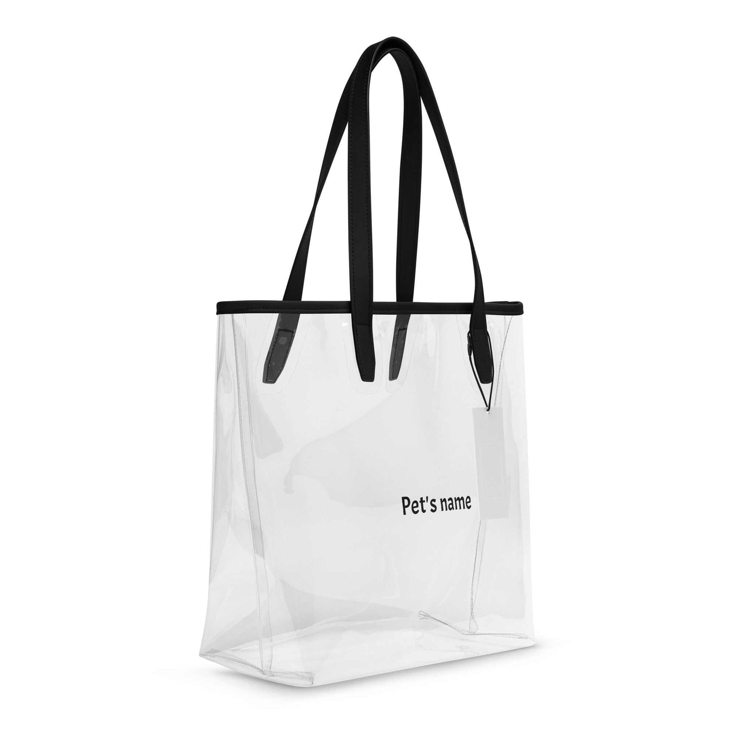 Clear tote bag