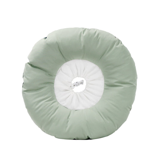 Green Adjustable Soft Elizabethan Collar for Pets - Comfortable Recovery Aid - M