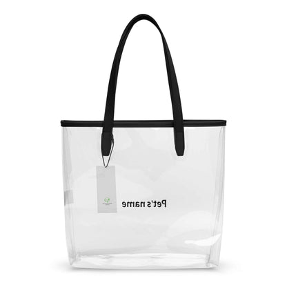 Clear tote bag